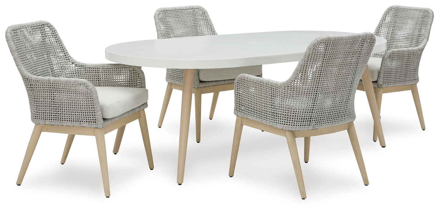 Seton Creek Outdoor Dining Package - MI Hometown Furnishings (MI)*