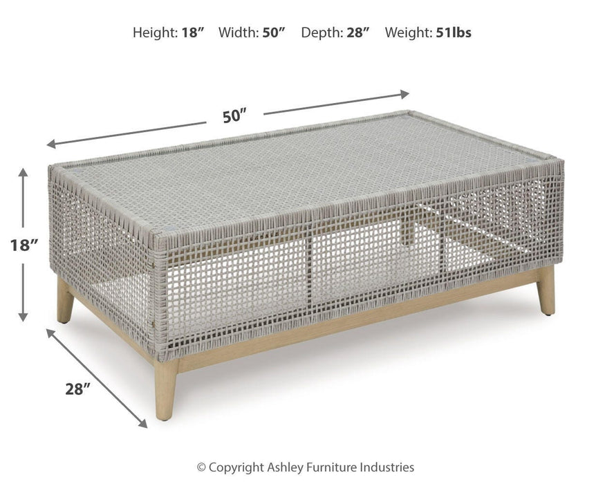Seton Creek Outdoor Seating Set - MI Hometown Furnishings (MI)*