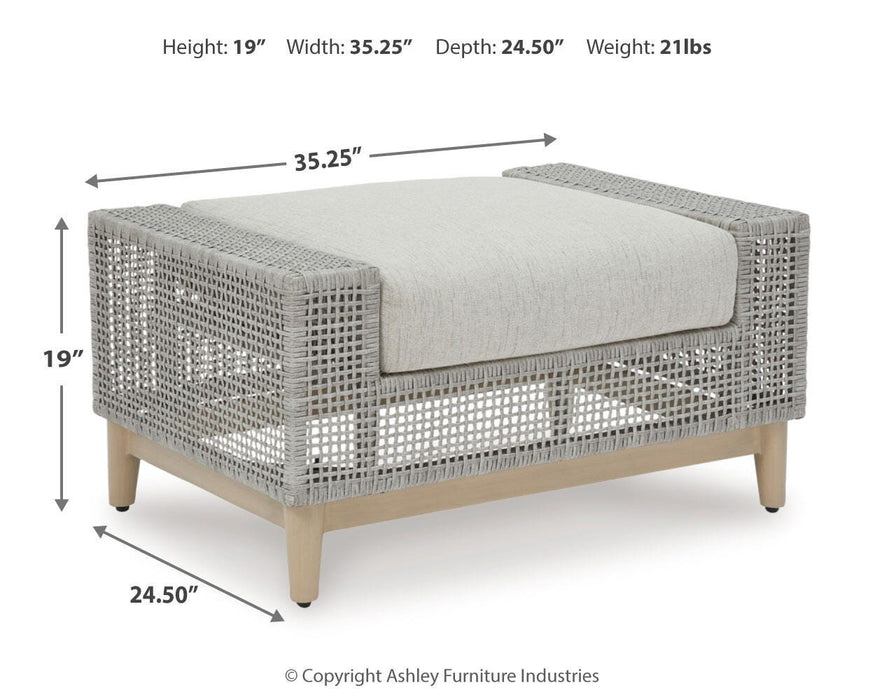 Seton Creek Outdoor Seating Set - MI Hometown Furnishings (MI)*