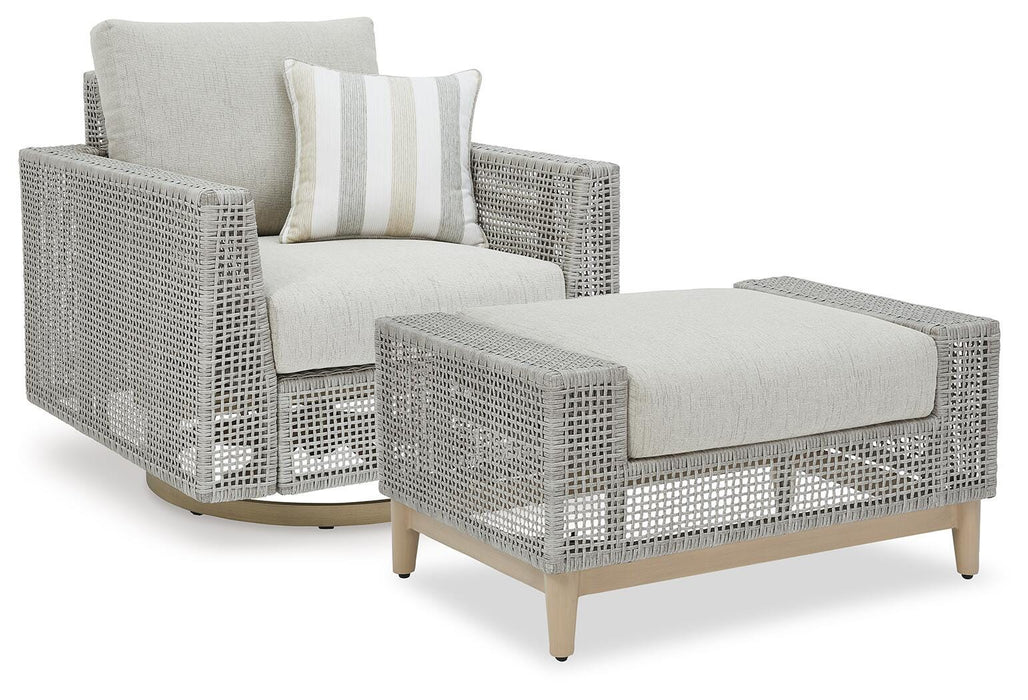 Seton Creek Outdoor Seating Set - MI Hometown Furnishings (MI)*