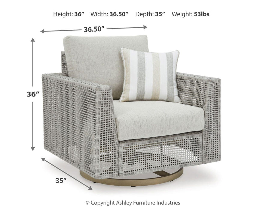 Seton Creek Outdoor Seating Set - MI Hometown Furnishings (MI)*