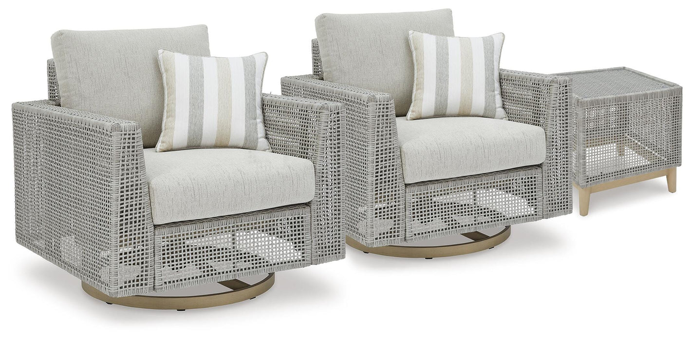 Seton Creek Outdoor Seating Set - MI Hometown Furnishings (MI)*
