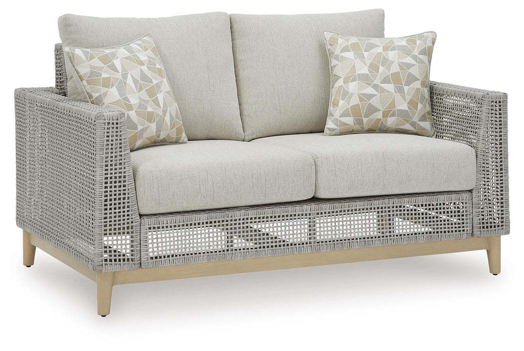 Seton Creek Outdoor Seating Set - MI Hometown Furnishings (MI)*