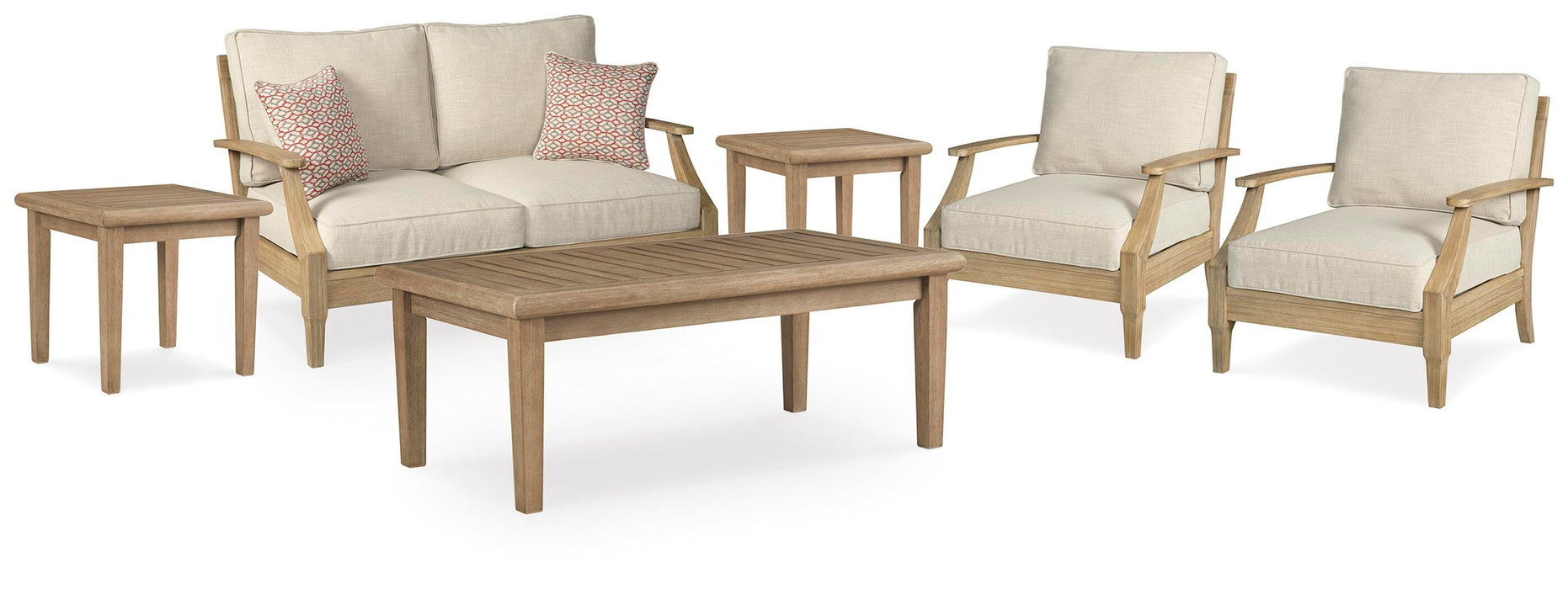 Clare View Outdoor Seating Set - MI Hometown Furnishings (MI)*