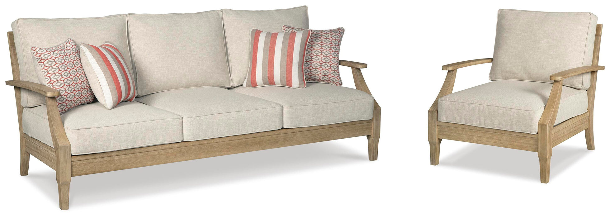 Clare View Outdoor Seating Set - MI Hometown Furnishings (MI)*