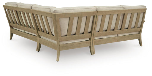 Clare View Outdoor Sectional - MI Hometown Furnishings (MI)*