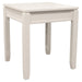 Parker House Boca 20 in. Corner Table in White