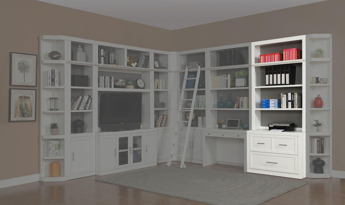 Parker House Catalina 40" Lateral File & Hutch in Cottage White