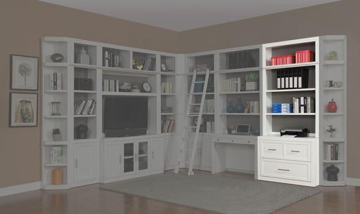 Parker House Catalina 40" Lateral File & Hutch in Cottage White