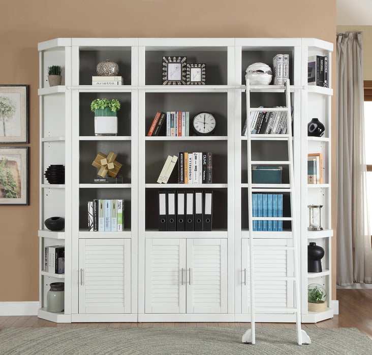 Parker House Catalina 6 Piece Open Top Bookcase in Cottage White