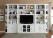 Parker House Catalina 6 Piece Library Wall in Cottage White