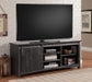 Parker House Durango Console with Sliding Door in Rustic Dark Pine