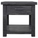 Parker House Durango End Table in Rustic Dark Pine