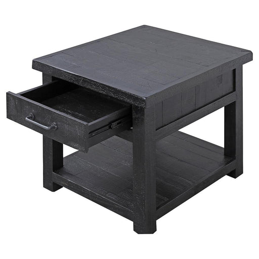 Parker House Durango End Table in Rustic Dark Pine