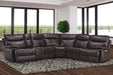 Parker House Dylan Manual Armless Recliner in Mahogany