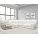 Parker House Scott Power Left Arm Facing Recliner in Alabaster