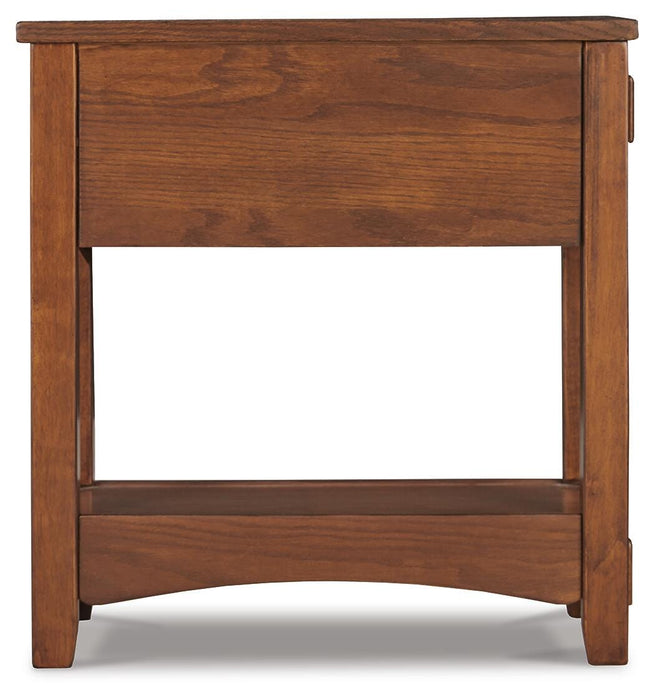 Breegin Chairside End Table - MI Hometown Furnishings (MI)*