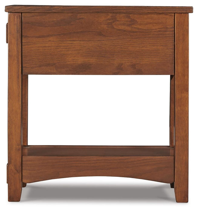 Breegin Chairside End Table - MI Hometown Furnishings (MI)*
