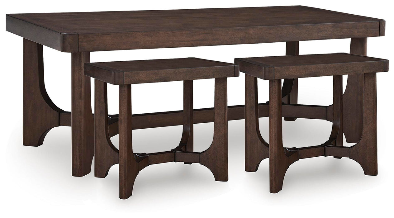Korestone Occasional Table Set - MI Hometown Furnishings (MI)*