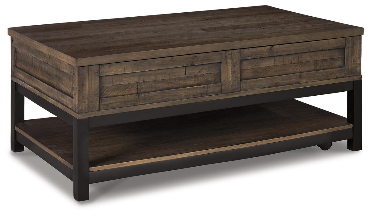 Johurst Coffee Table with Lift Top - MI Hometown Furnishings (MI)*