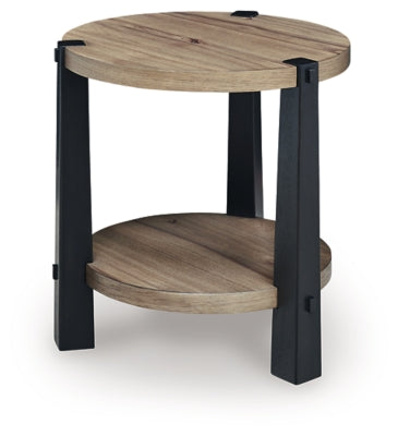 Ridgester End Table - MI Hometown Furnishings (MI)*