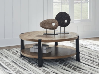 Ridgester Coffee Table - MI Hometown Furnishings (MI)*