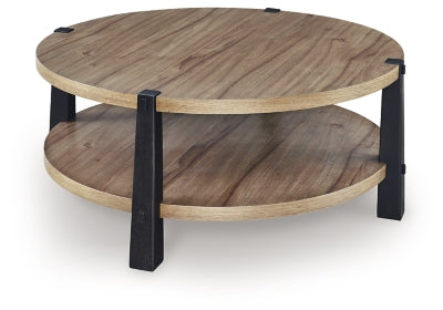 Ridgester Coffee Table - MI Hometown Furnishings (MI)*