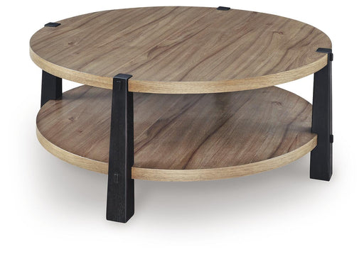 Ridgester Coffee Table - MI Hometown Furnishings (MI)*