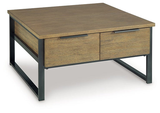 Montia Lift-Top Coffee Table - MI Hometown Furnishings (MI)*