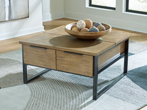 Montia Lift-Top Coffee Table - MI Hometown Furnishings (MI)*