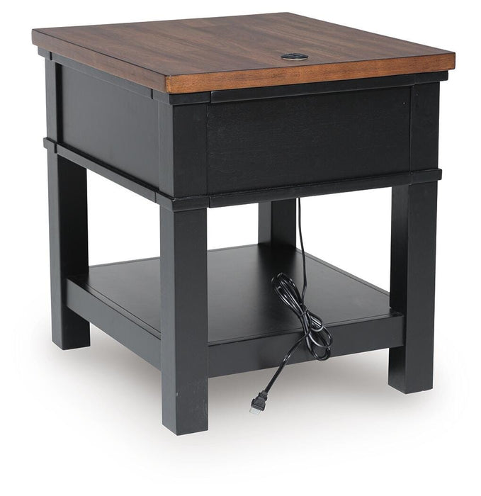 Wildenauer End Table - MI Hometown Furnishings (MI)*
