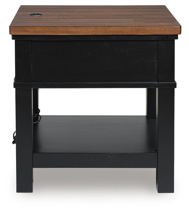 Wildenauer End Table - MI Hometown Furnishings (MI)*