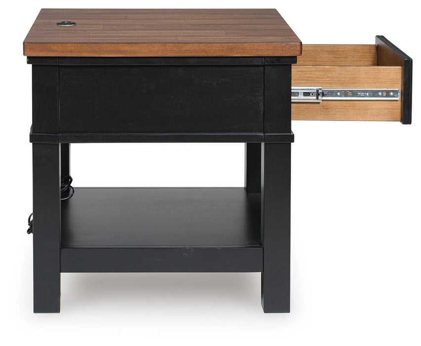 Wildenauer End Table - MI Hometown Furnishings (MI)*
