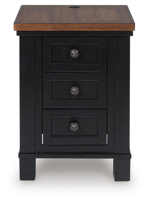 Wildenauer Chairside End Table - MI Hometown Furnishings (MI)*