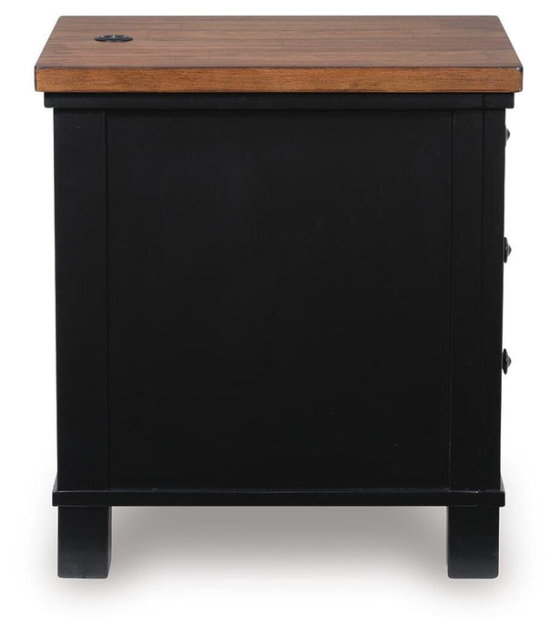 Wildenauer Chairside End Table - MI Hometown Furnishings (MI)*