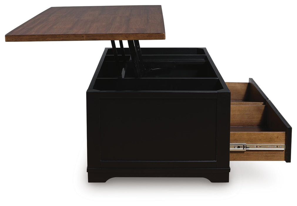 Wildenauer Lift-Top Coffee Table - MI Hometown Furnishings (MI)*