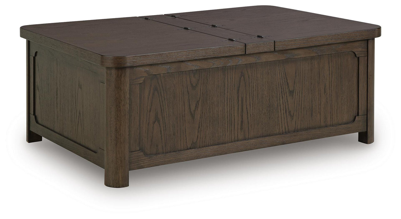 Breckington Coffee Table With Storage - MI Hometown Furnishings (MI)*