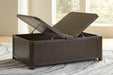 Breckington Coffee Table With Storage - MI Hometown Furnishings (MI)*