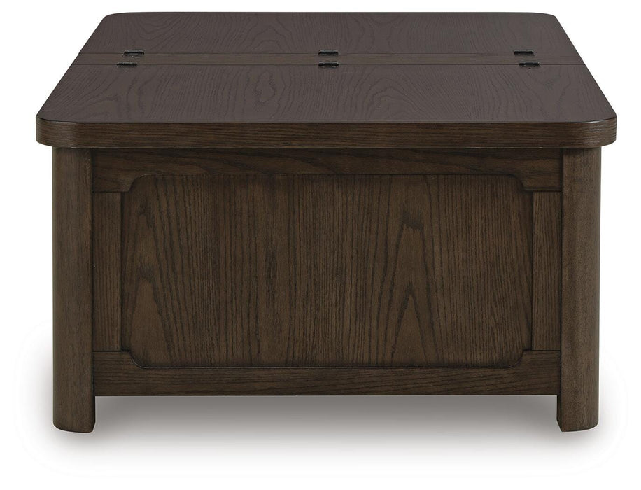 Breckington Coffee Table With Storage - MI Hometown Furnishings (MI)*