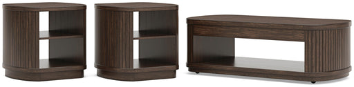 Korestone Occasional Table Set - MI Hometown Furnishings (MI)*