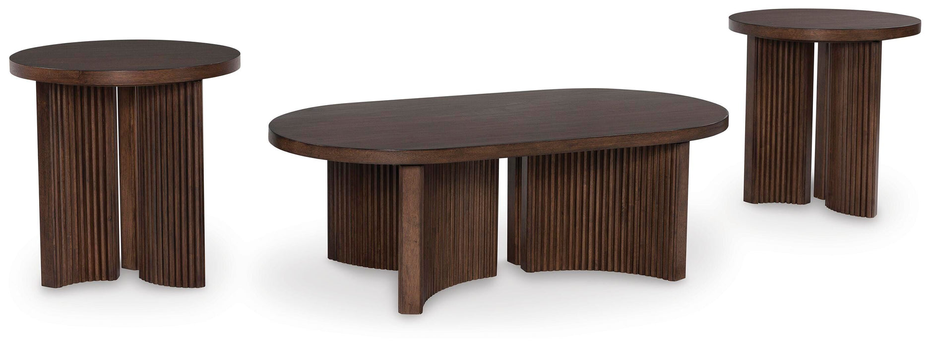 Korestone Occasional Table Set - MI Hometown Furnishings (MI)*