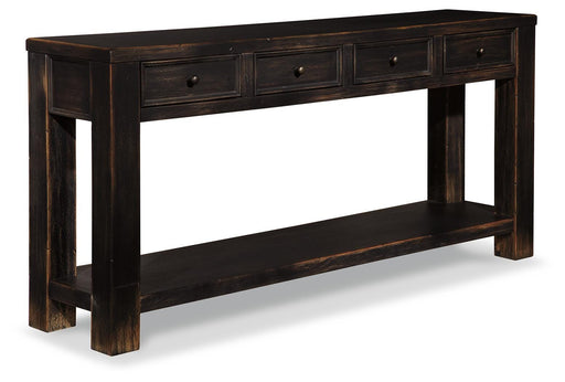 Gavelston Sofa/Console Table - MI Hometown Furnishings (MI)*