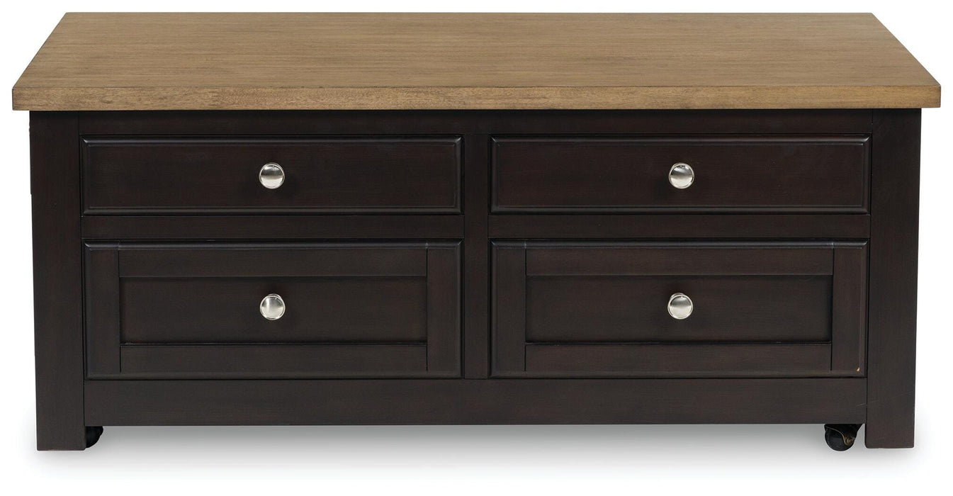 Drazmine Lift-Top Coffee Table - MI Hometown Furnishings (MI)*