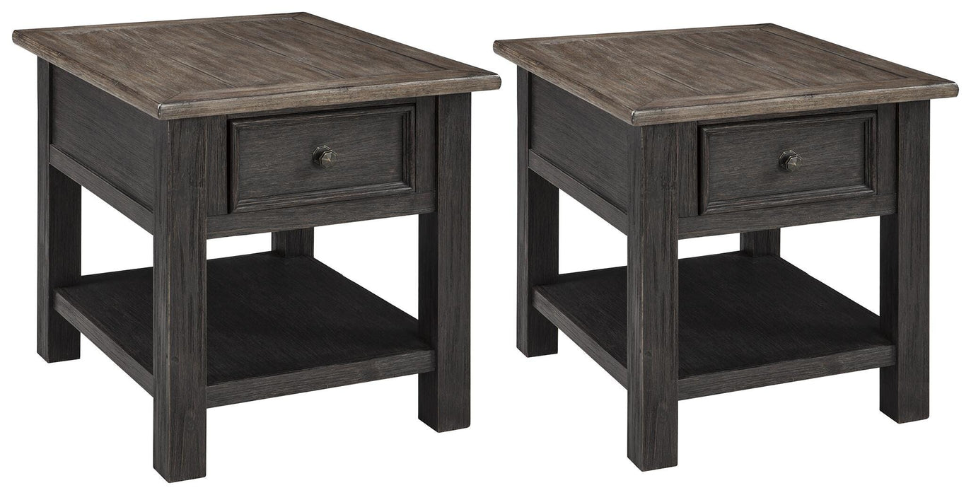 Tyler Creek End Table Set - MI Hometown Furnishings (MI)*