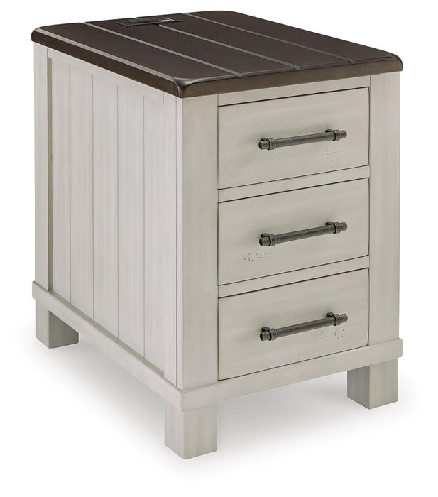 Darborn Chairside End Table - MI Hometown Furnishings (MI)*