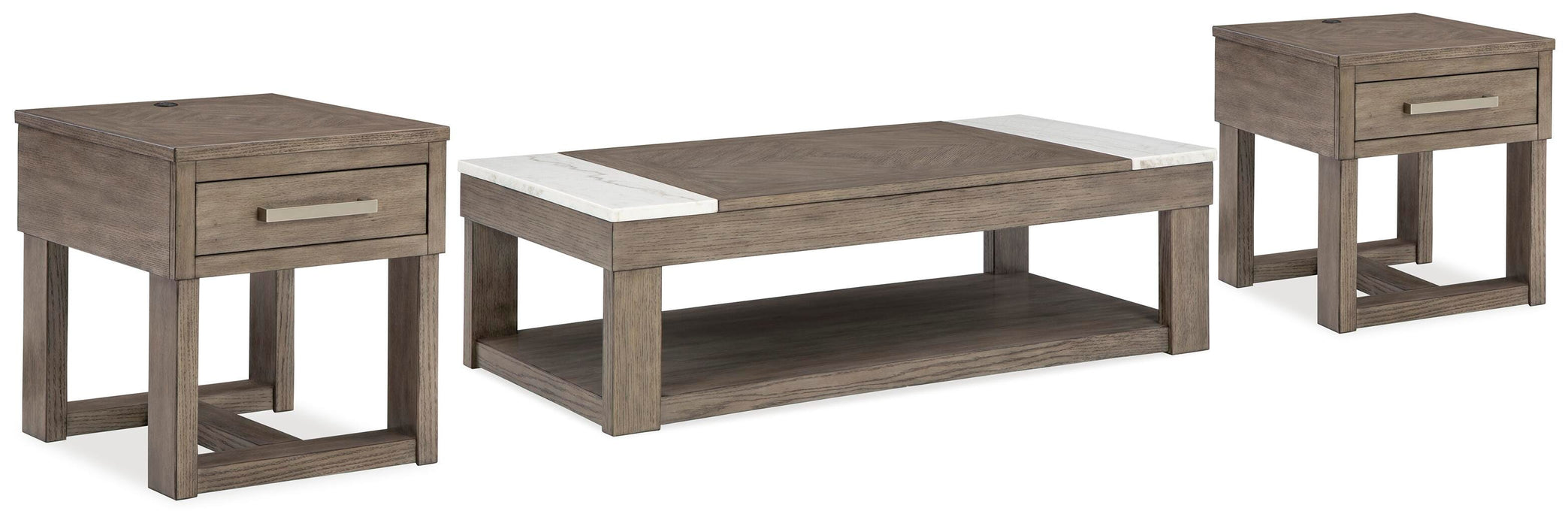 Loyaska Occasional Table Set - MI Hometown Furnishings (MI)*