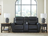 5Z-Relaxation Power Reclining Loveseat with Console - MI Hometown Furnishings (MI)*