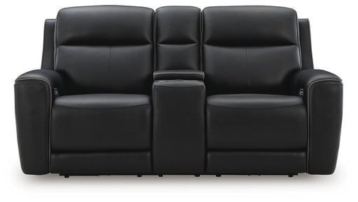 5Z-Relaxation Power Reclining Loveseat with Console - MI Hometown Furnishings (MI)*