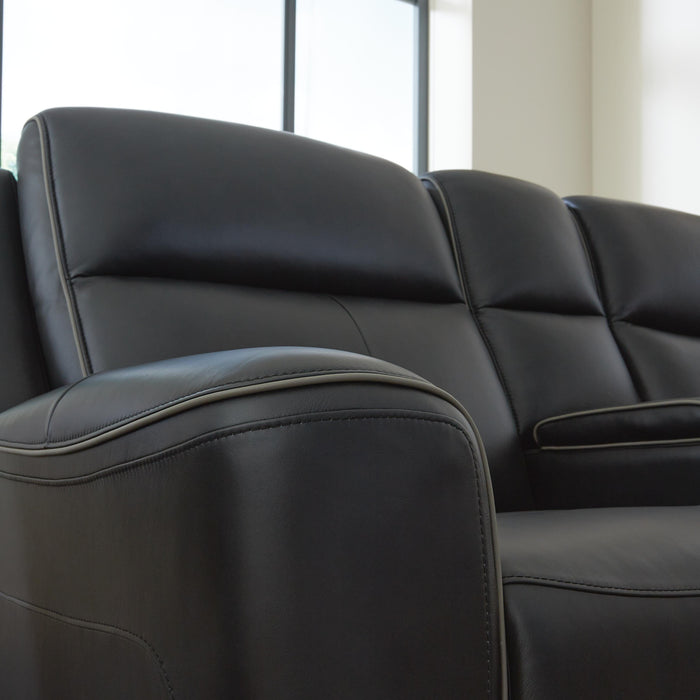 5Z-Relaxation Power Reclining Loveseat with Console - MI Hometown Furnishings (MI)*