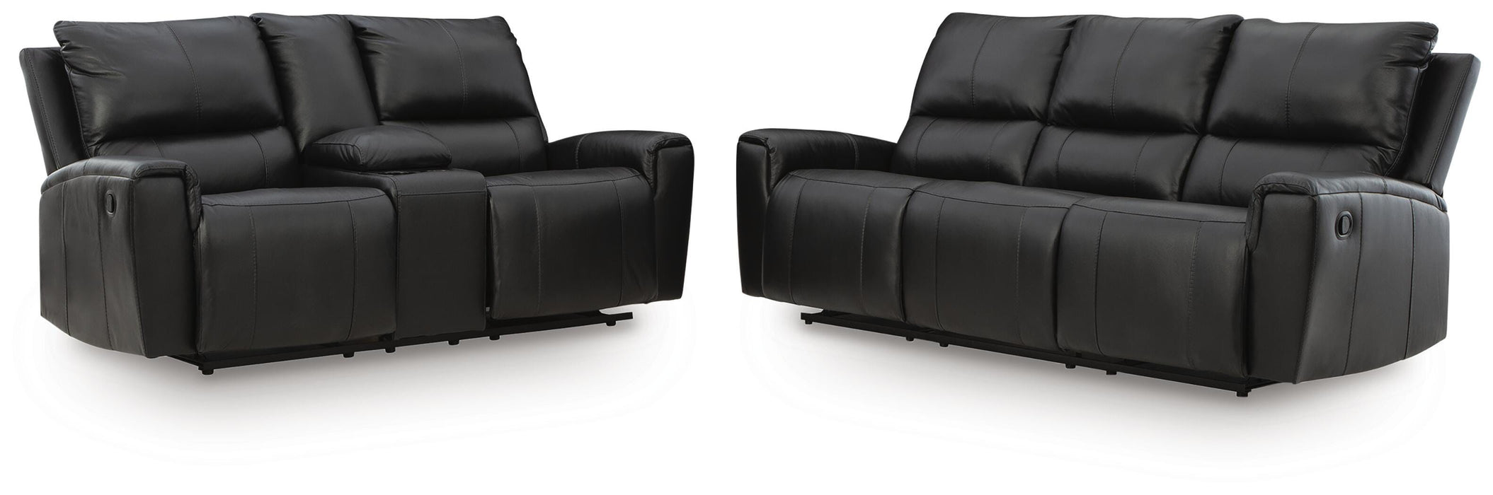 Glossmore Reclining Package - MI Hometown Furnishings (MI)*
